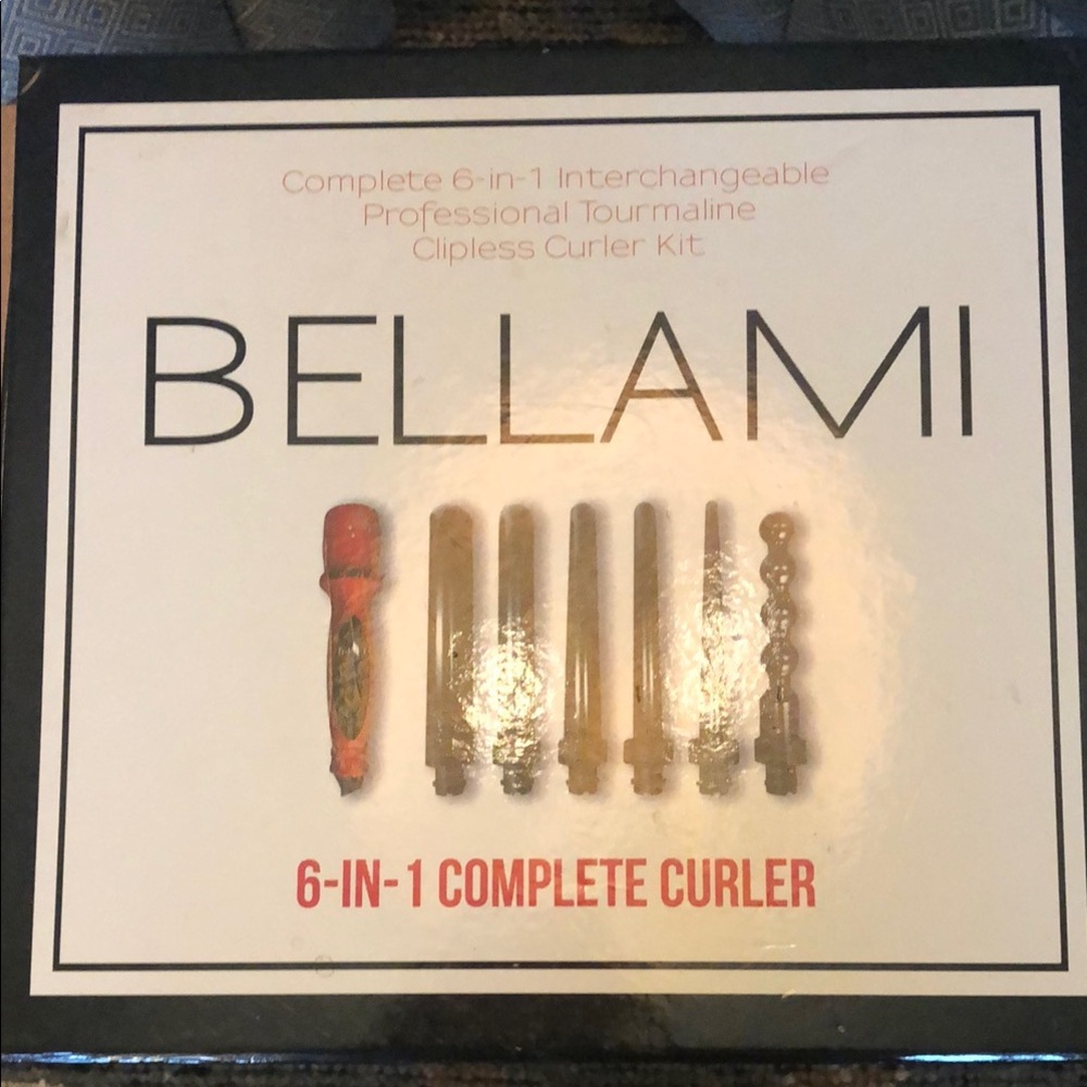 BELLAMI 6-in-1 Professional Curler Set Gentle Used